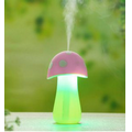 Mushroom Shaped Mini USB Humidifier Purifier with LED Light